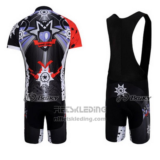 2010 Fietskleding Pearl Izumi Zwart en Blauw Korte Mouwen en Koersbroek